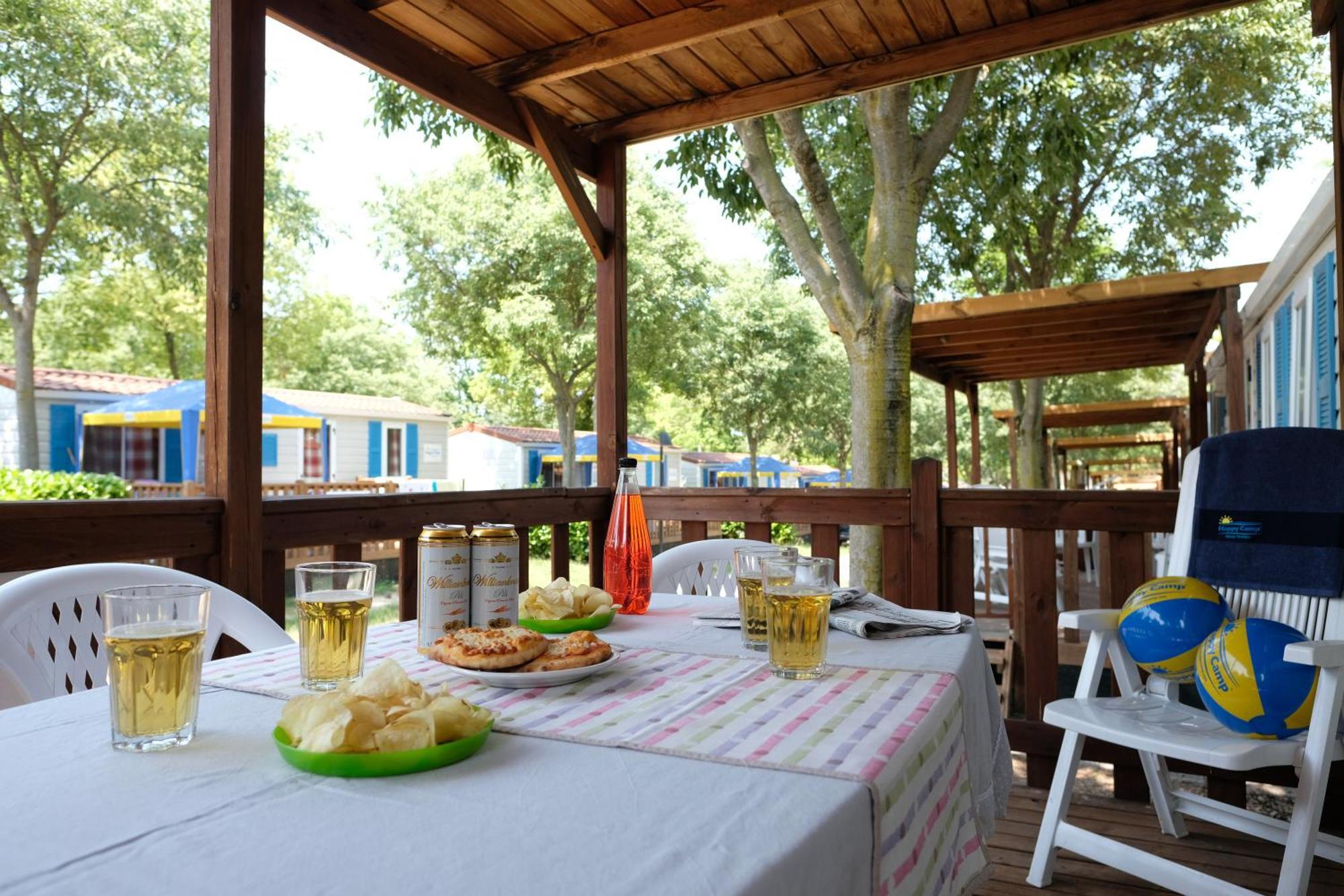Happy Camp Mobile Homes In Camping Village Rosapineta ロゾリーナ・マーレ エクステリア 写真